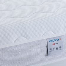 Viscoflex Nora+ Tek Kişilik Yıkanabilir Kılıflı Ortopedik Visco Yatak 90 X 190 Cm