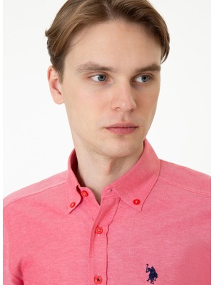 U.S. Polo Assn. Gömlek, Xs, Kırmızı