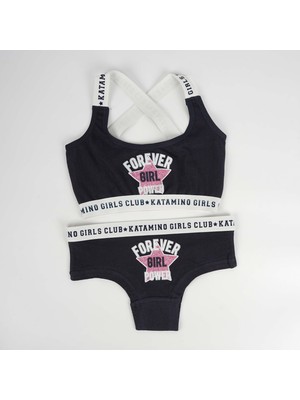 Katamino Perfect Kız Çocuk Yarım Atlet Slip Takım