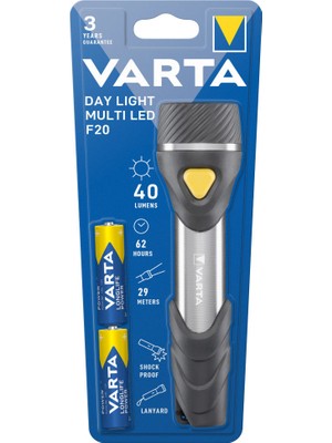 Varta 16632 Day Lıght Multi LED F20 Fener Aydos