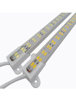 Hazar Led 12 Volt Su Geçirmez LED Bar Çift Sıra Çubuk LED Beyaz