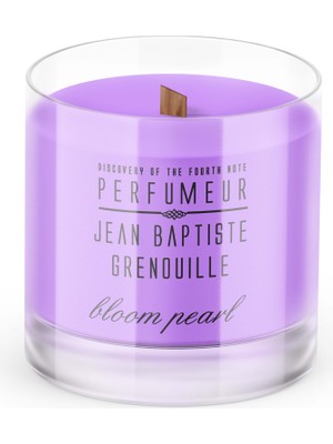 Jean Baptiste Grenouille 340ML Jbg  Pudra ve Vanilya Kokulu Designed By Burcu Dekoratif Opak Mor Mum Bloom Pearl