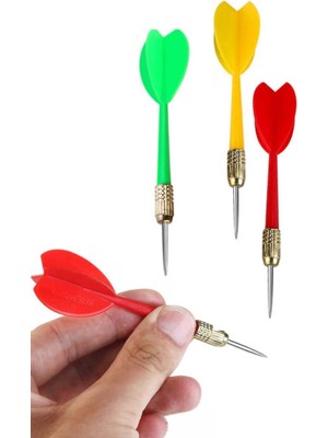 Hellove Dart Oku 3 Lü Yedek Dart Ucu Metal Uçlu Dart Iğnesi