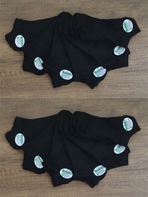 Erceys Çocuk 12 Çift Bambu Yumuşak Dokulu Yazlık Kısa Patik Çorap Kokulu