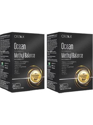 Ocean Plus Methyl Balance 60 Kapsül x 2 Kutu