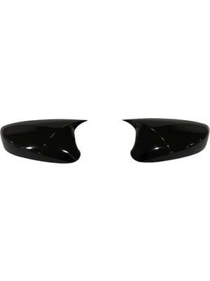 Hasakman Hyundai Accent Blue Sinyalsiz Batman Yarasa Ayna Kapağı Piano Black 2011 - 2018