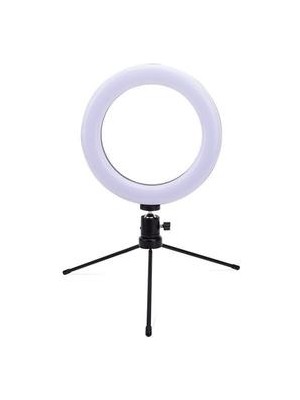 Xinhang Doldurun Işık Masa Masaüstü Tripod 8 Inç Çapı 20 cm Canlı 13 W 5 V 84LED 2835 Lamba Boncuk Beyaz Işık USB Bağlantısı Zx Zbo8 Dc5 | Masa Lambaları (Yurt Dışından)