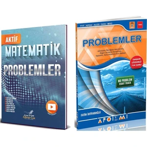 Aktif Öğrenme Yayınları AKM Ögrenme ve Apotemi Problemler Soru Bankası 2 Kitap Set