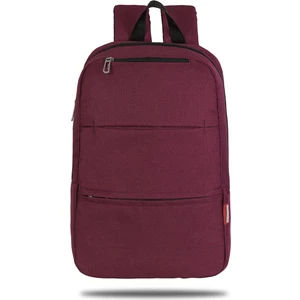 PR-C1605 Casetto Serisi WTXpro Su Geçirmez Kumaş  15,6"  Uyumlu  Laptop Çantası, Notebook Çantası, Sırt Çantası Bordo