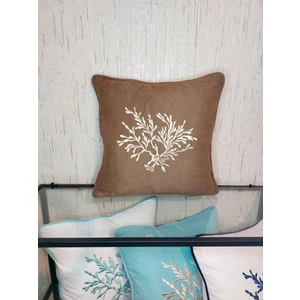 Nakış Home Design Nakışhomedesign Mercan Model Nakış Işlemelı45 x 45 cm Kırlentkılıfı