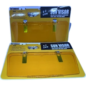 Sun Visor Etiketçilere Sarı Holywood Güneşlik