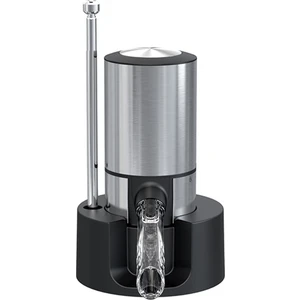 140x 58x243mm Elektrikli Şarap Dekantörü - Açık Gümüş (Yurt Dışından)