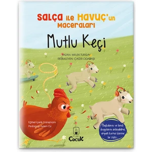 Mutlu Keçi - 3-6 Yaş  Duyguları Anlama Ve Empati Öyküsü, Eğlenceli, Eğitici Çocuk Masal Kitabı