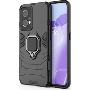 Oneplus Nord Ce 2 Lite 5g Batman Yüzüklü Armor Kılıf - Siyah