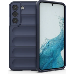 Zhkj Shop Galaxy M23 5G İçin Tpu + Flanel Telefon Kılıfı - Koyu Mavi (Yurt Dışından)