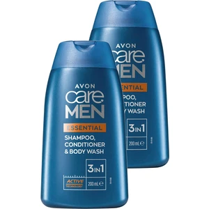 Care Men Essential 3’ü 1 Arada Sampuan, Bakım Kremi ve Dus Jeli 200 ml 2'li