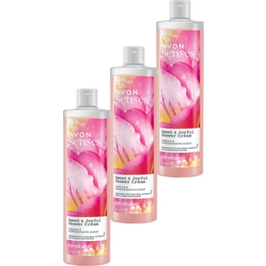 Senses Sweat & Joyful Frezya ve Nar Kokulu Krem Duş Jeli 500 ml 3'lü