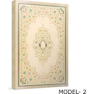 Antique 17X24 112 Yaprak Sert Kapak Iplik Dikiş Ciltli Defter Düz- Model: 2