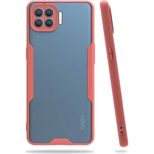 Oppo Reno 4 Lite Tam Korumalı Renkli Kenarlı Parfe Kılıf Ekran Koruyucu