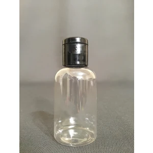 50 ml Siyah Fliptop Kapak OM61 Dezenfektan - Kolonya - Parfüm Boş Şişesi