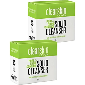 Clearskin Parlama Karşıtı Cadı Fındığı Ve Okaliptüs Özleri Ve Salisilik Asit Içeren Sabun 30 Gr. Ikili Set