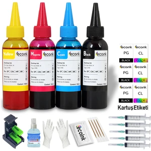 Canon PG46 CL56  Uyumlu Kartuş Dolum Seti 4X100 ml