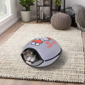 Hello Kıtty Eva Kedi Evi Gri