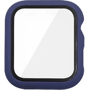 Case 4U Apple Watch Seri 44mm Sert PC Ekran Koruyucu Gard 07 Lacivert