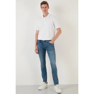 Normal Bel Slim Fit Pamuklu Jeans Erkek Kot Pantolon 629J018001