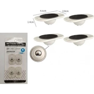 Bilyeli Eşya Kaydırma Aparatı 4lü Set