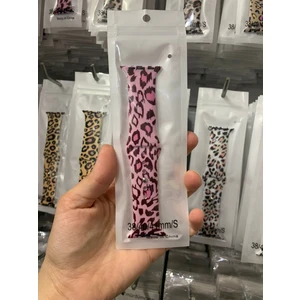 Bushco Store Apple Watch Silikon Desenli Kordon 38-40-41 mm white