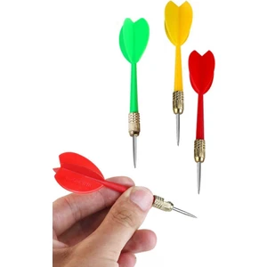 Dart Oku 3 Lü Yedek Dart Ucu Metal Uçlu Dart Iğnesi