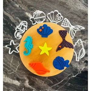 Small Shapes Deniz Konsept 6'lıset Kurabiye Kalıbı