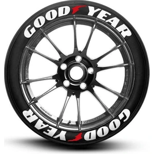 Good Year Beyaz Kalıcı Lastik Yazısı Good Year Sticker 4 Kit