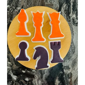 Small Shapes Satranç 6'lı Set Kurabiye Kalıbı