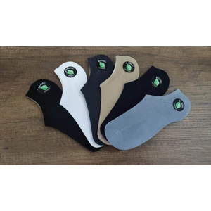 Unisex 6 Çift Bambu Dikişsiz Görünmez Spor Yakkabı Çorabı Sneakers