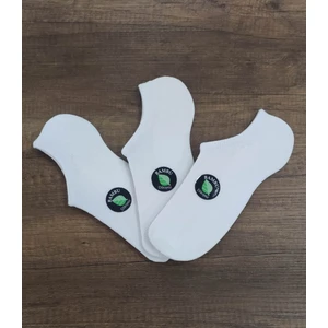 Unisex 3 Çift Bambu Dikişsiz Görünmez Spor Yakkabı Çorabı Sneakers