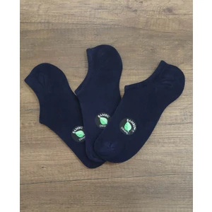 Unisex 3 Çift Bambu Dikişsiz Görünmez Spor Yakkabı Çorabı Sneakers