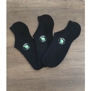 Unisex 3 Çift Bambu Dikişsiz Görünmez Spor Yakkabı Çorabı Sneakers