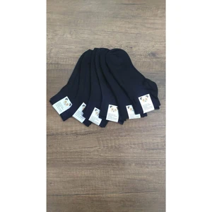 Çocuk 6 Çift Pamuklu Yazlık Siyah Patik Çorap