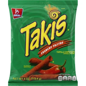 Crunchy Fajitas Flavored Tortilla Chips 113,4 gr