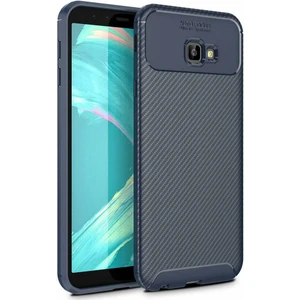 Samsung Galaxy J4 Core (SM-J410F) Karbon Görünüm Negro Silikon Kılıf