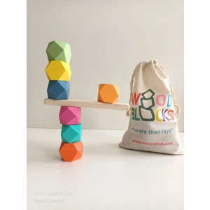 Waldorf Ahşap Denge Kulesi 7 Li