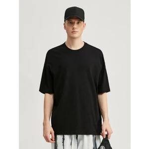 CC Clothing Unisex Oversize Baskısız Oldschool T-Shirt