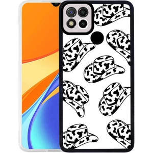 Kzy Xiaomi Redmi 9c Kapak Kamera Korumalı Şapka Desenli Ultra Ince Silikon Kılıf