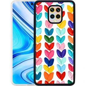 Kzy Xiaomi Redmi Note 9s Kapak Kamera Korumalı Kalp Desenli Ultra Ince Silikon Kılıf