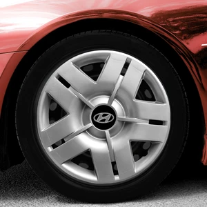 Hyundai H100 14 Inç Jant Kapağı Amblemli Gri 4'lü Takım 103