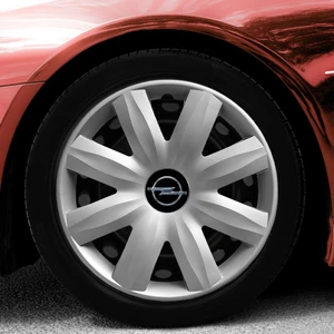 Opel Corsa B 13 Inç Jant Kapağı Amblemli Gri 4'lü Takım 115