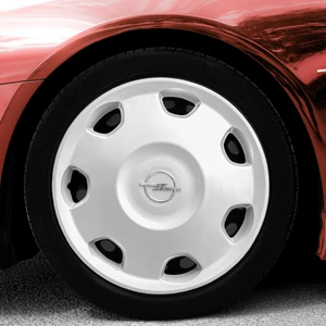 Opel Corsa B 13 Inç Jant Kapağı Amblemli Gri 4'lü Takım 157