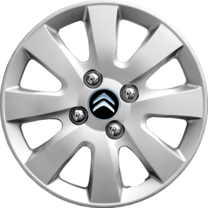 Citroen Berlingo 14 Inç Jant Kapağı Amblemli Gri 4 Adet 1 Takım 137